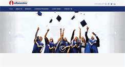 Desktop Screenshot of infocenter.com.qa