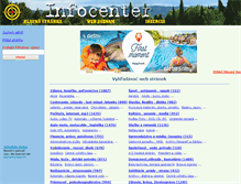 Tablet Screenshot of infocenter.sk